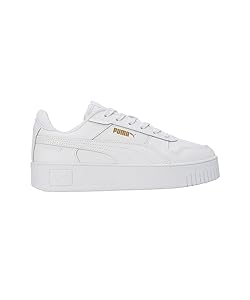ハナ Amazon.com | PUMA Women's Low top Sneaker, White White Gold